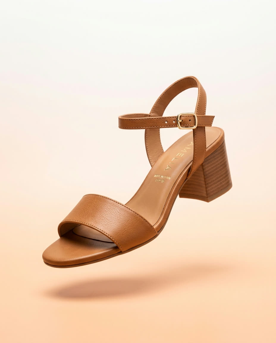 Lumen Block Heel